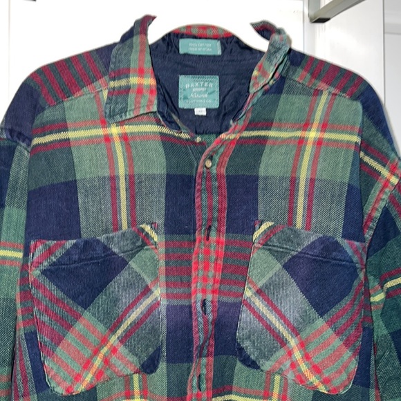 Vintage Baxter Flannel - Picture 1 of 4